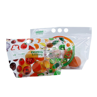 Φυτικές τσάντες συσκευασίας πολυαιθυλένιου OPP, τσάντα αποθήκευσης φρούτων L260mm