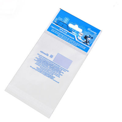 Διαφανής πλαστική τσάντα OPP με την επιγραφή BPA χαρτονιού ελεύθερη