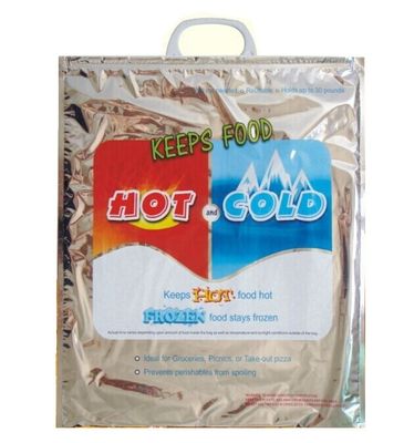 Ψύξιμη μονωμένη θερμική πιό δροσερή τσάντα, τσάντα μεσημεριανού γεύματος PET/VMPET Tote