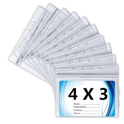 35C/Layer 4 X 3 στο βινυλίου μανίκι καρτών ταυτότητας, προστάτης καρτών εμβολιασμού PVC