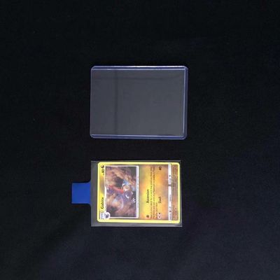 Διαφανές 3x4 Yugioh μανίκι 64*89mm καρτών εμπορικών συναλλαγών πενών
