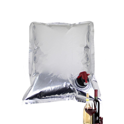 Πλαστική τσάντα των ετερόφθαλμων γάδων 10Liter στο κιβώτιο, υγρή Apple τσάντα σακουλών σωλήνων χυμού VMPET