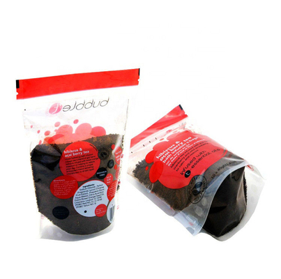 Σαφής σακούλα συσκευασίας τροφίμων OPP με το πάχος φερμουάρ 50-300micron