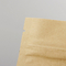 Καφέ πρόχειρων φαγητών καρυδιών της Kraft εγγράφου φερμουάρ Resealable φύλλο αλουμινίου τσαντών κλειδαριών συσκευάζοντας μέσα σε Oilproof