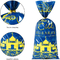 Οι αδιάβροχες τσάντες Eid Μουμπάρακ Goodie διακοσμήσεων κόμματος, καραμέλα σελοφάν μεταχειρίζονται τις τσάντες