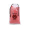 Αδιάβροχη 160mic 16*20cm Drawstring πλαστική τσάντα PE για τα καλλυντικά/που ταξιδεύουν