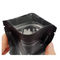 Resealable μαύρη k Mylar συσκευάζοντας τσάντα με το παράθυρο CMYK/την εκτύπωση Pantone