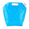 Μπλε υγρή σακούλα Flodable 2.8oz 5L με τη χρήση πόσιμου νερού σωλήνων