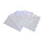 Κάτοχος πιστωτικών καρτών των γυναικών ουράνιων τόξων OPP, ολογραφικά μανίκια καρτών μπέιζ-μπώλ αστεριών