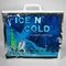 Πτυσσόμενη θερμική τσάντα παράδοσης τροφίμων, αδιάβροχες τσάντες παράδοσης EPE καυτές κρύες