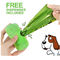 23*33cm Eco φιλικές σκυλιών τσάντες αμύλου καλαμποκιού επίστεγων βιοδιασπάσιμες με το διανομέα